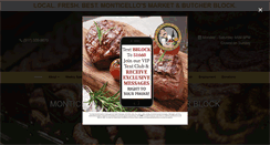 Desktop Screenshot of monticellosmarket.com