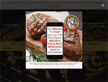 Tablet Screenshot of monticellosmarket.com